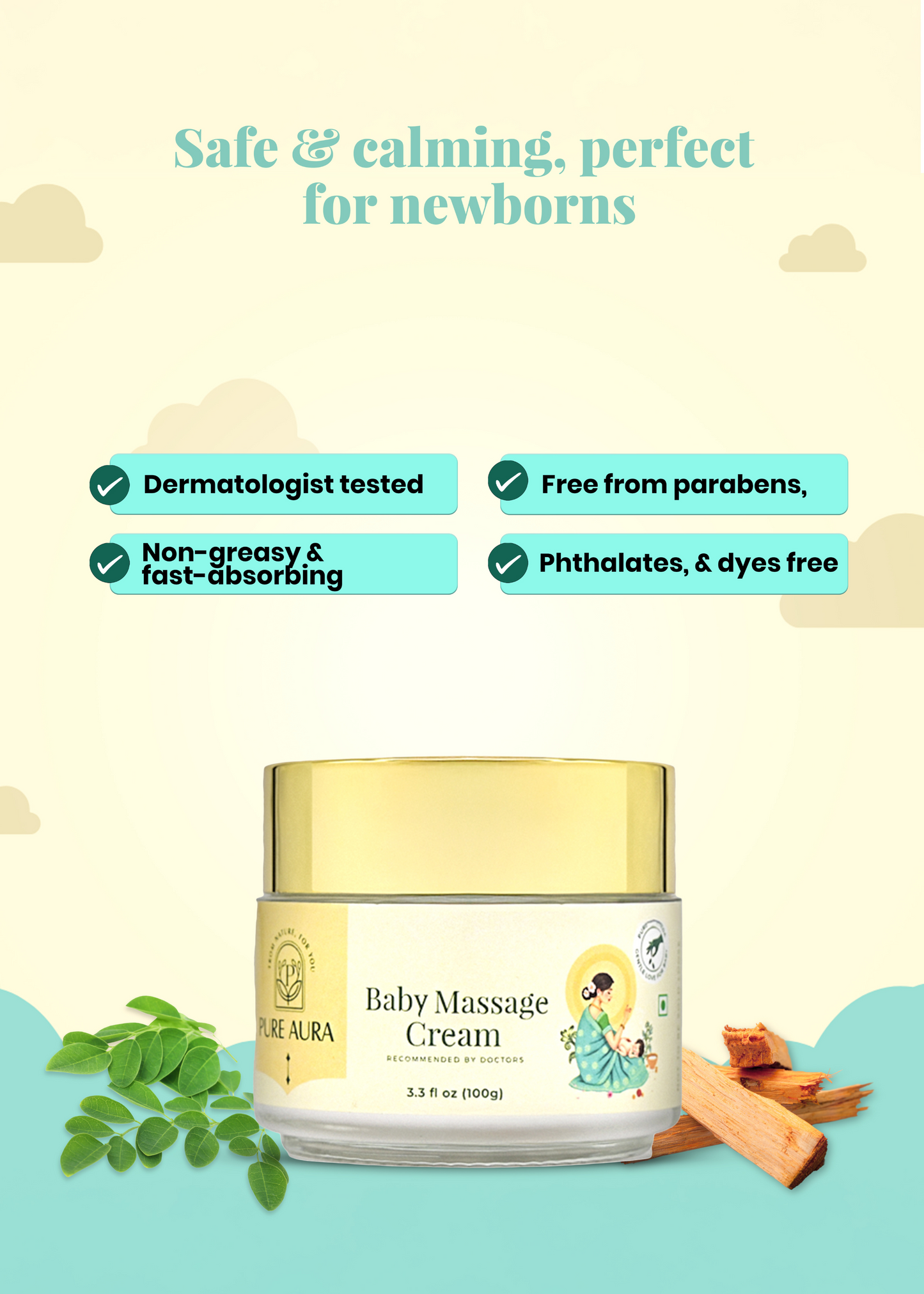 Baby Massage Cream