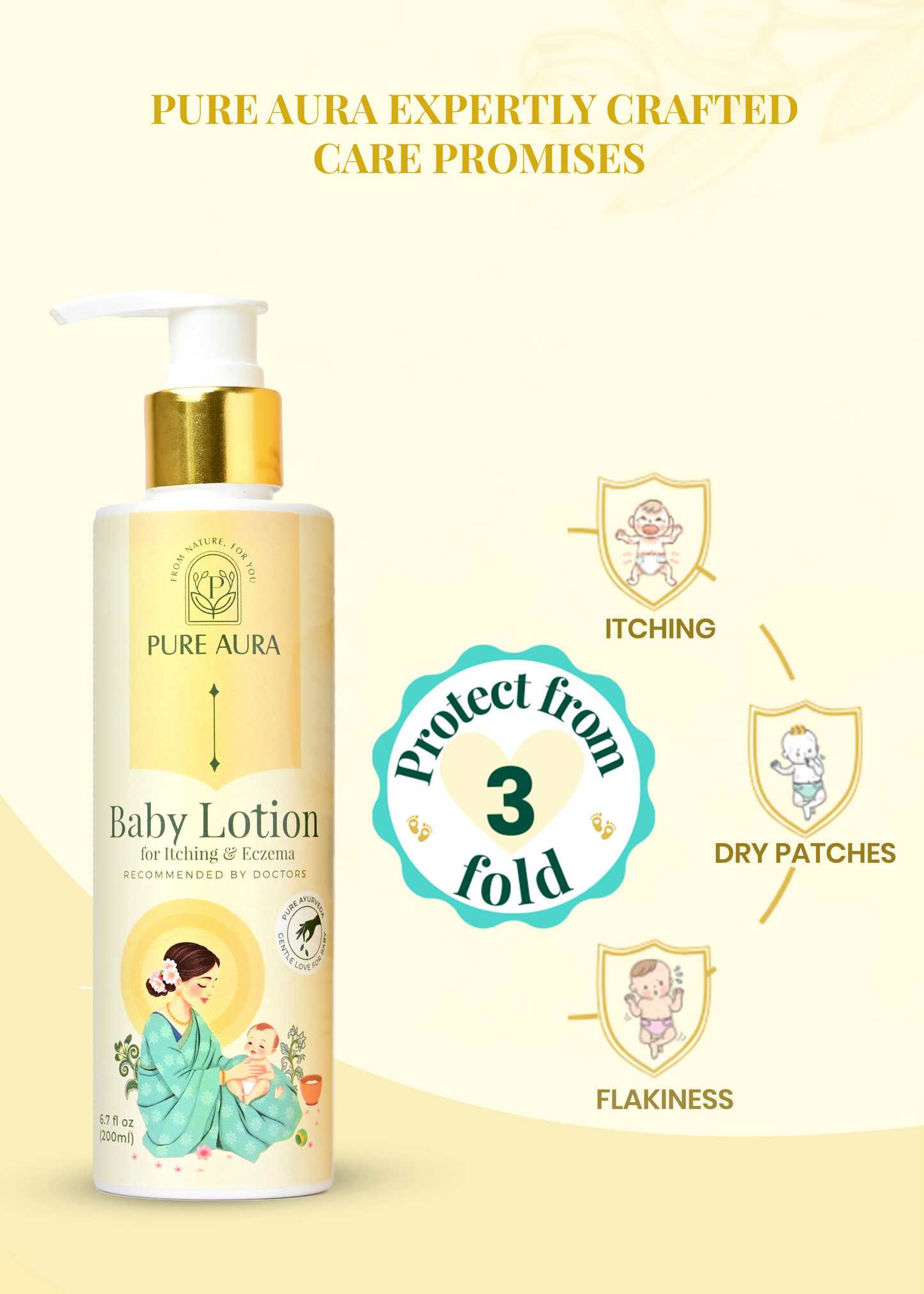 Baby Body Lotion For Itching & Eczema