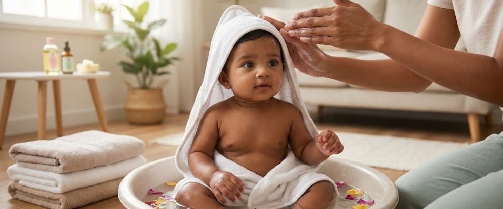 DIY Baby Spa Day at Home (Weekend Ritual!)