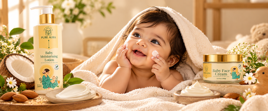 Baby Lotion vs Baby Cream: What's the Difference