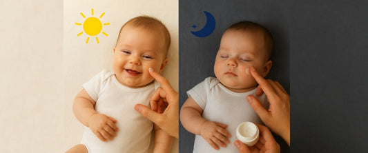 Morning vs Night Baby Skincare Routine: What’s the Difference?