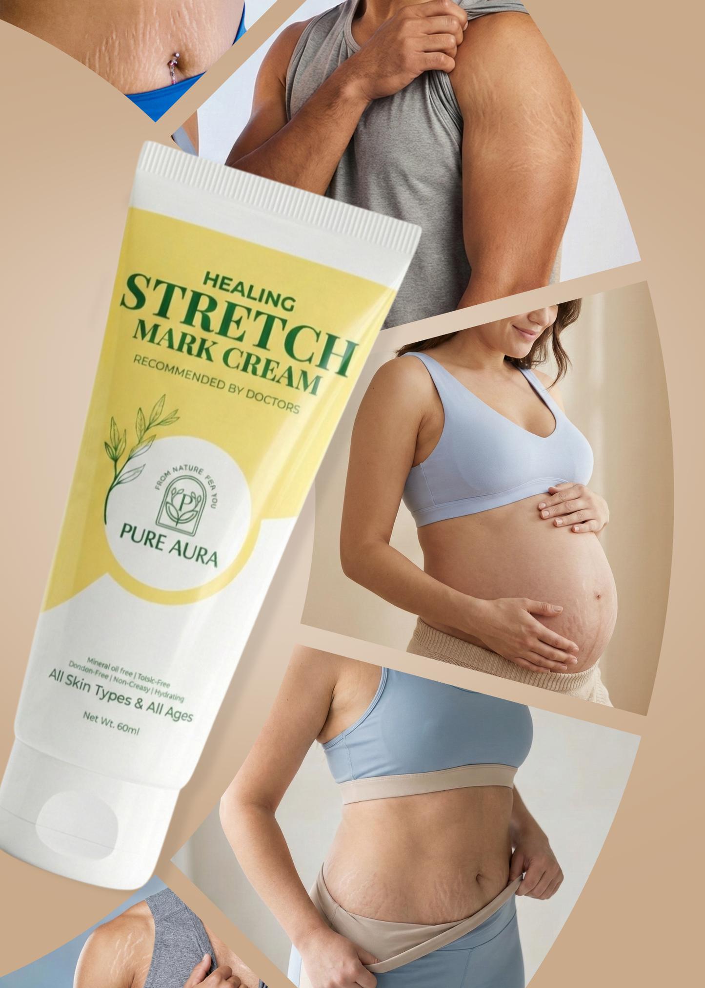 Healing Stretch Mark Cream - 60ml