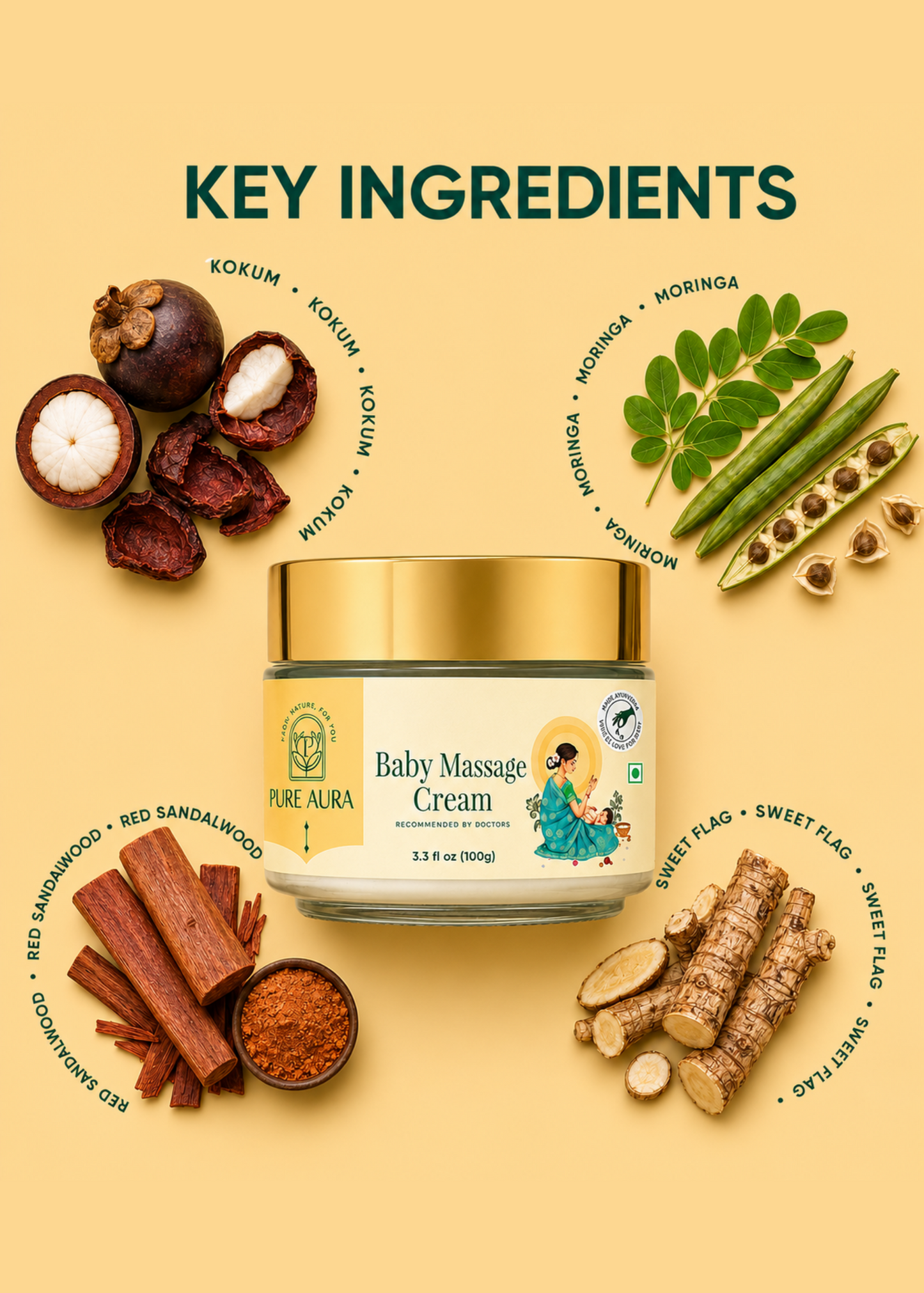 Baby Massage Cream