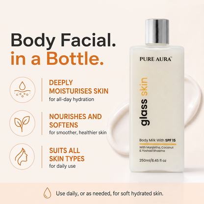 Glass Skin Body Serum Milk (Facial in a Bottle)