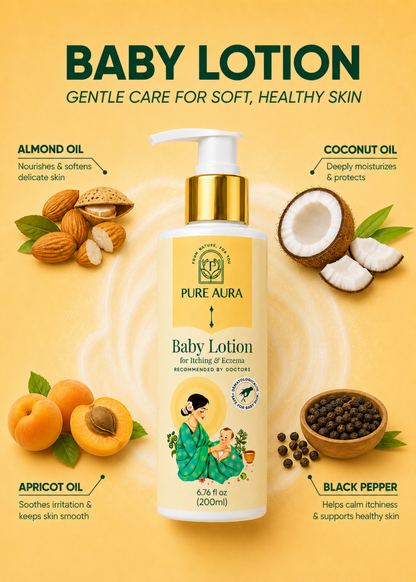 Baby Body Lotion For Itching & Eczema