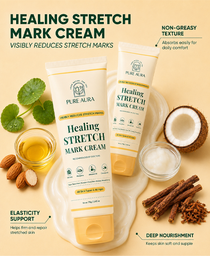 Healing Stretch Mark Cream - 75gm