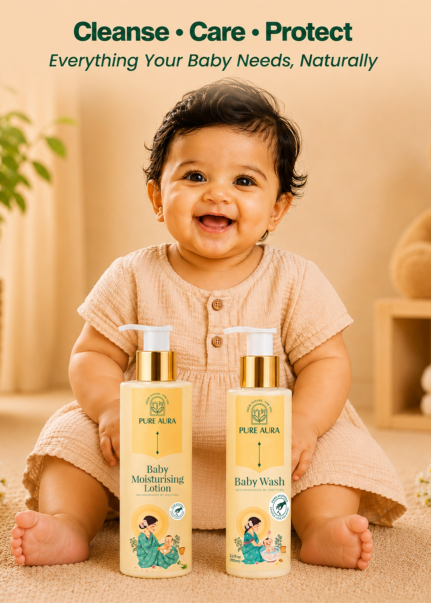 Baby’s Cleanse & Cuddle Set