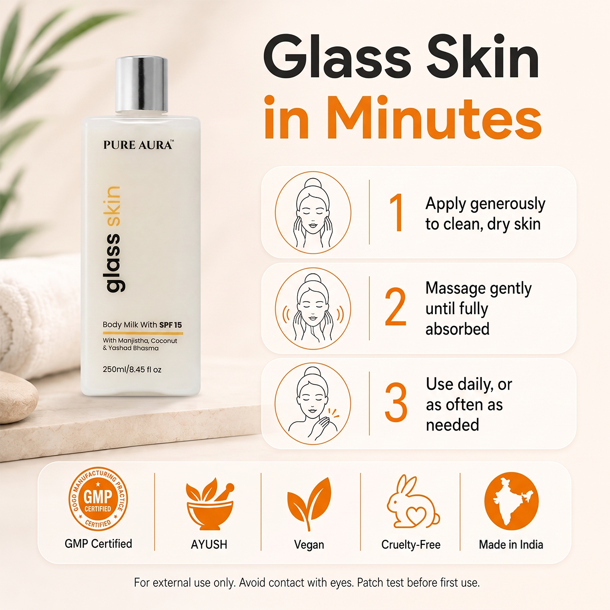Glass Skin Body Serum Milk (Facial in a Bottle)