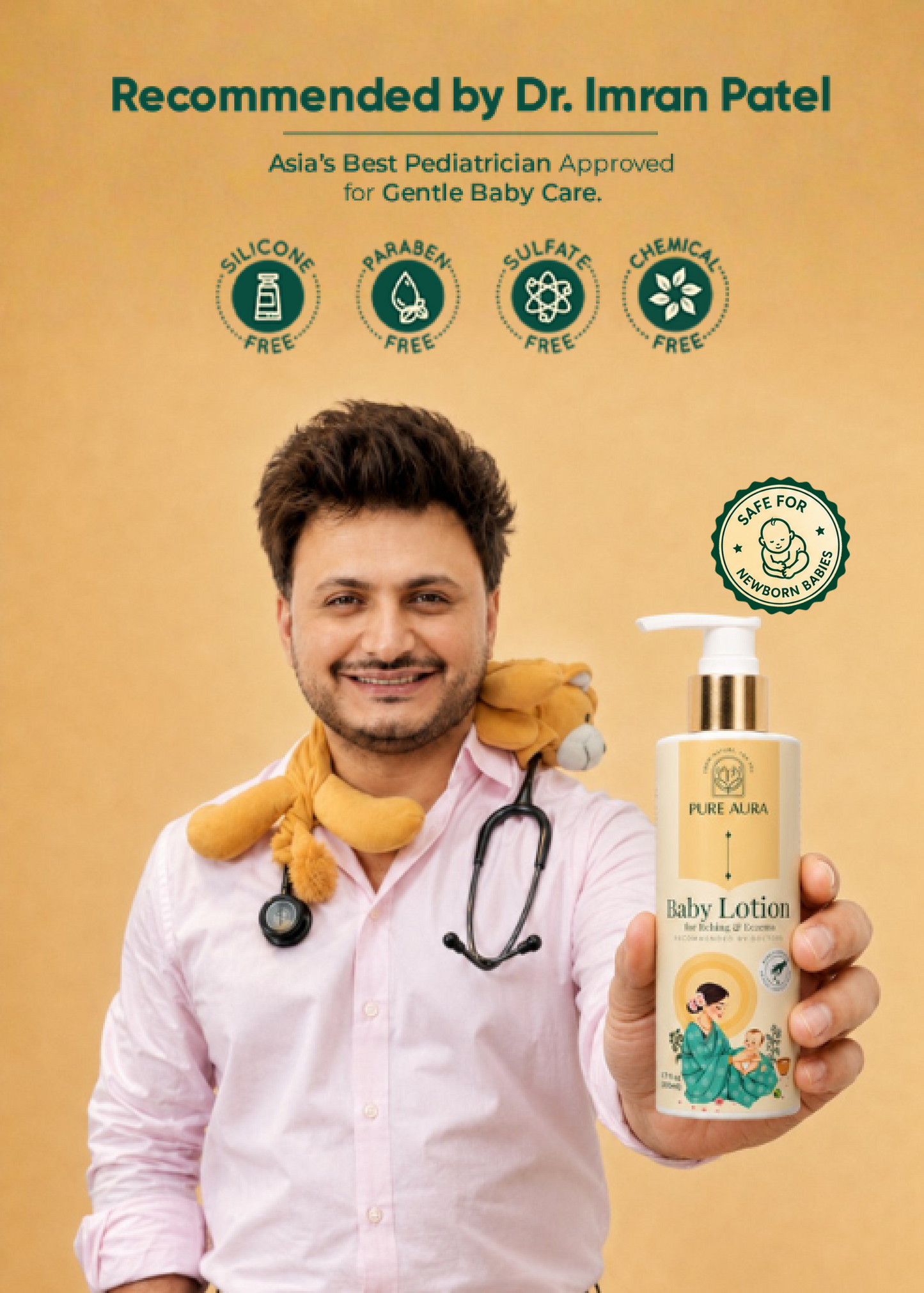 Baby Body Lotion For Itching & Eczema