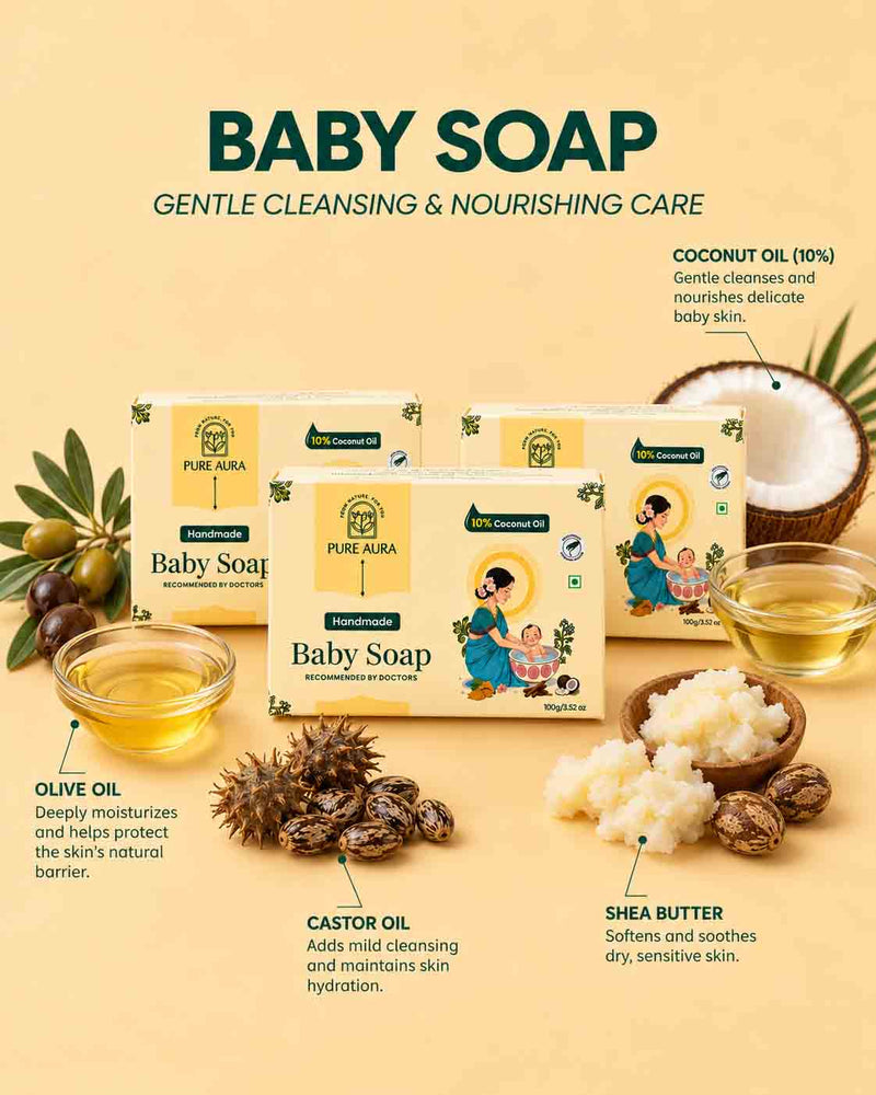 10% Coconut Baby Soap
