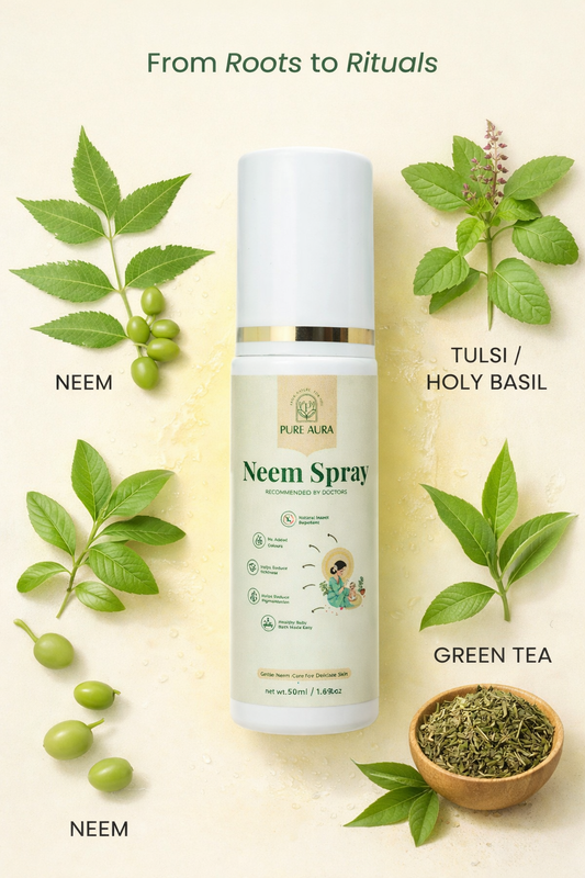 Pure Aura Natural Neem Spray for Babies