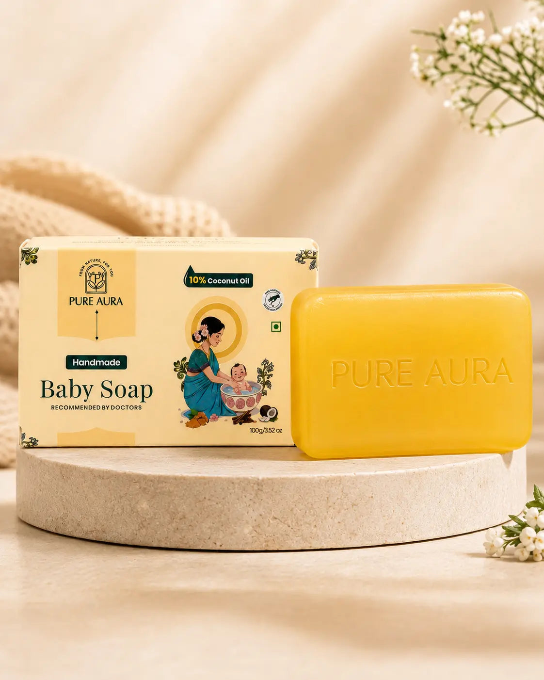 10% Coconut Baby Soap