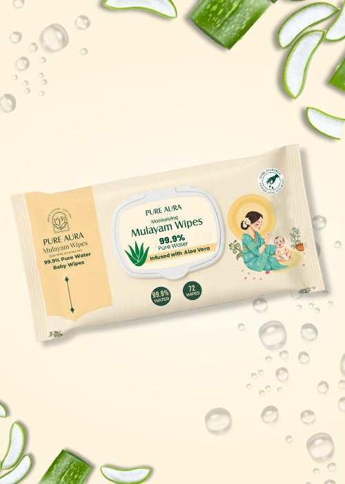 PURE AURA Mulayam Wipes